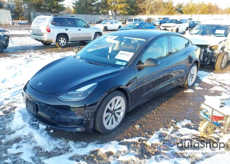 2023 Tesla Model 3 Rear-Wheel Drive from USA, damaged, VIN 5YJ3E1EAXPF451177